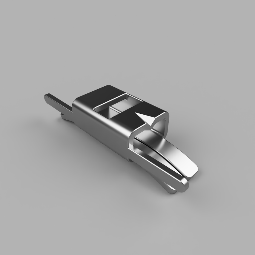 Lingual sheath with integrated MD hook, left configuration